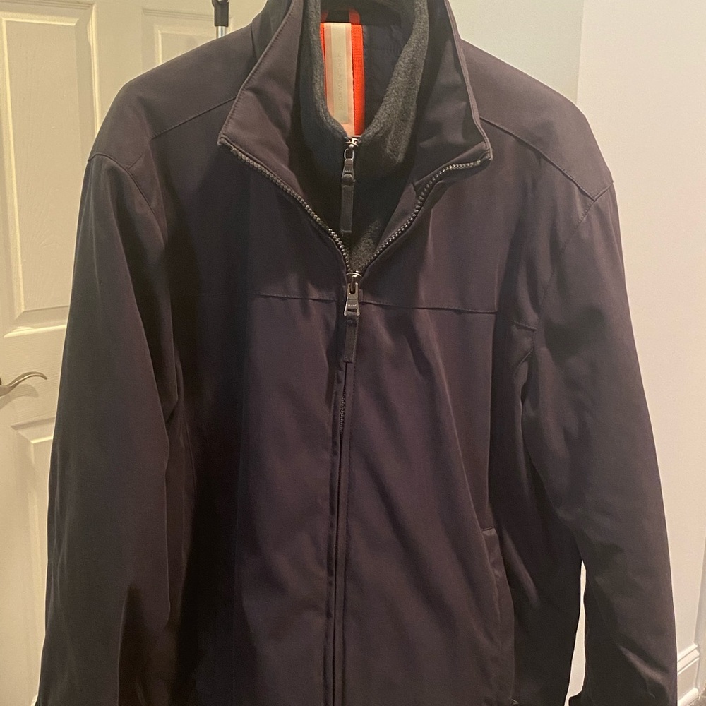 Marc New York Double Zip Jacket w/ Quilted Lining